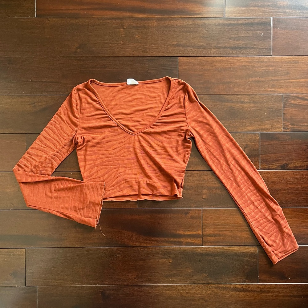 Cotton on v neck bell sleeve top